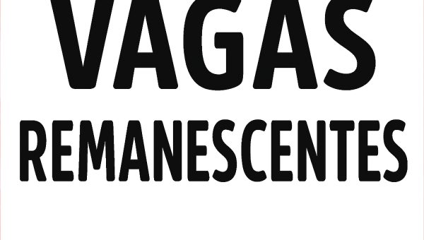 VAGAS REMANESCENTES 2ºSEMESTRE 2025
